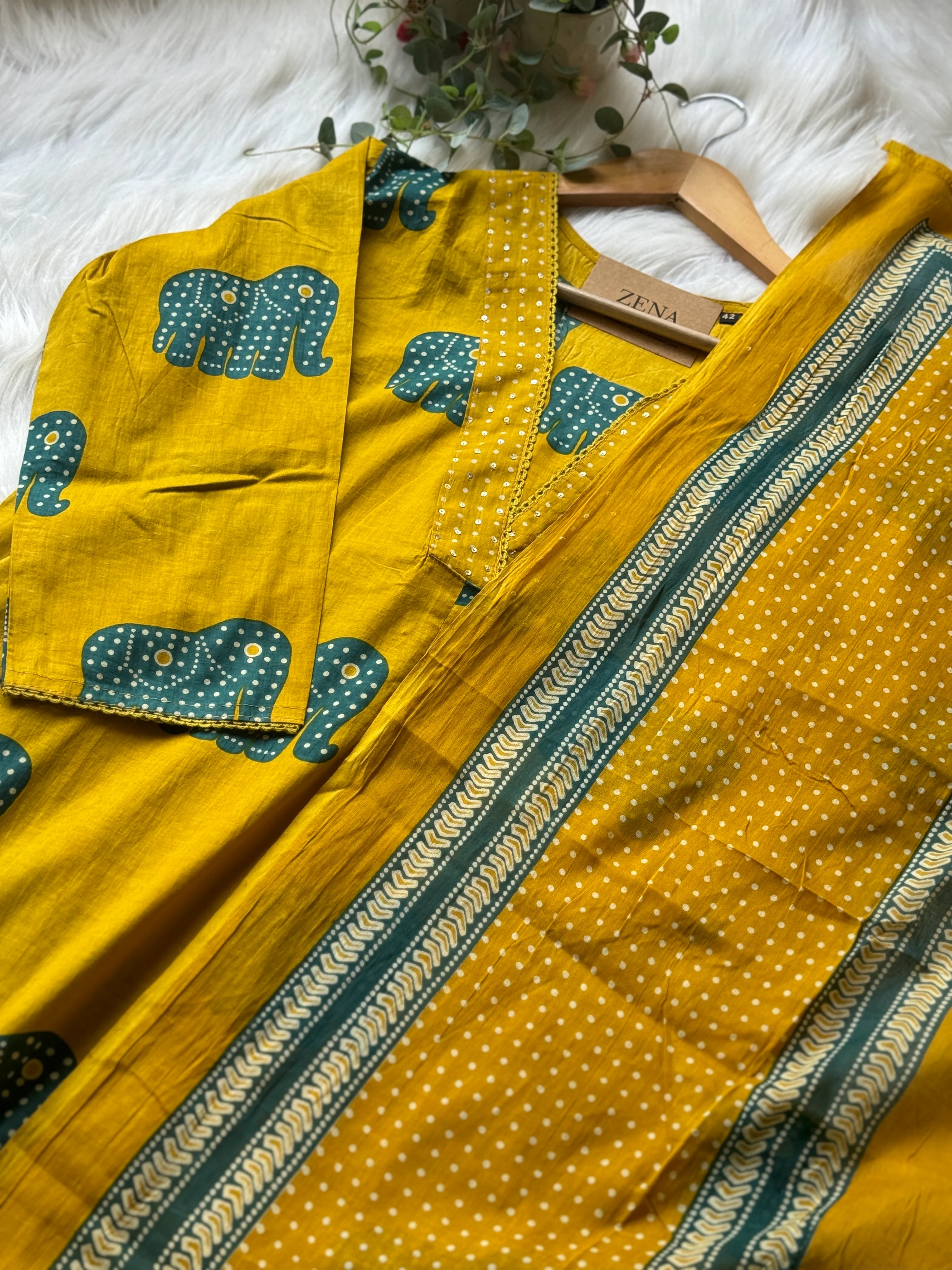 Pure Cotton Kurti Set โ Everyday Comfort & Style ๐ฟ - Image 3