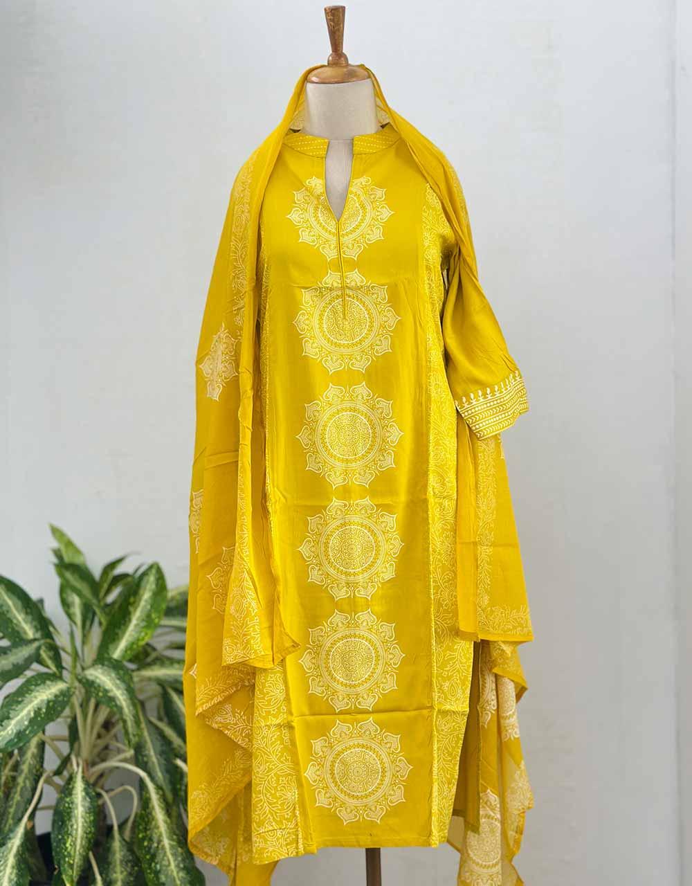 Pure Cotton Ready-to-Wear Kurti Set — Comfort Meets Everyday Elegance - Image 2