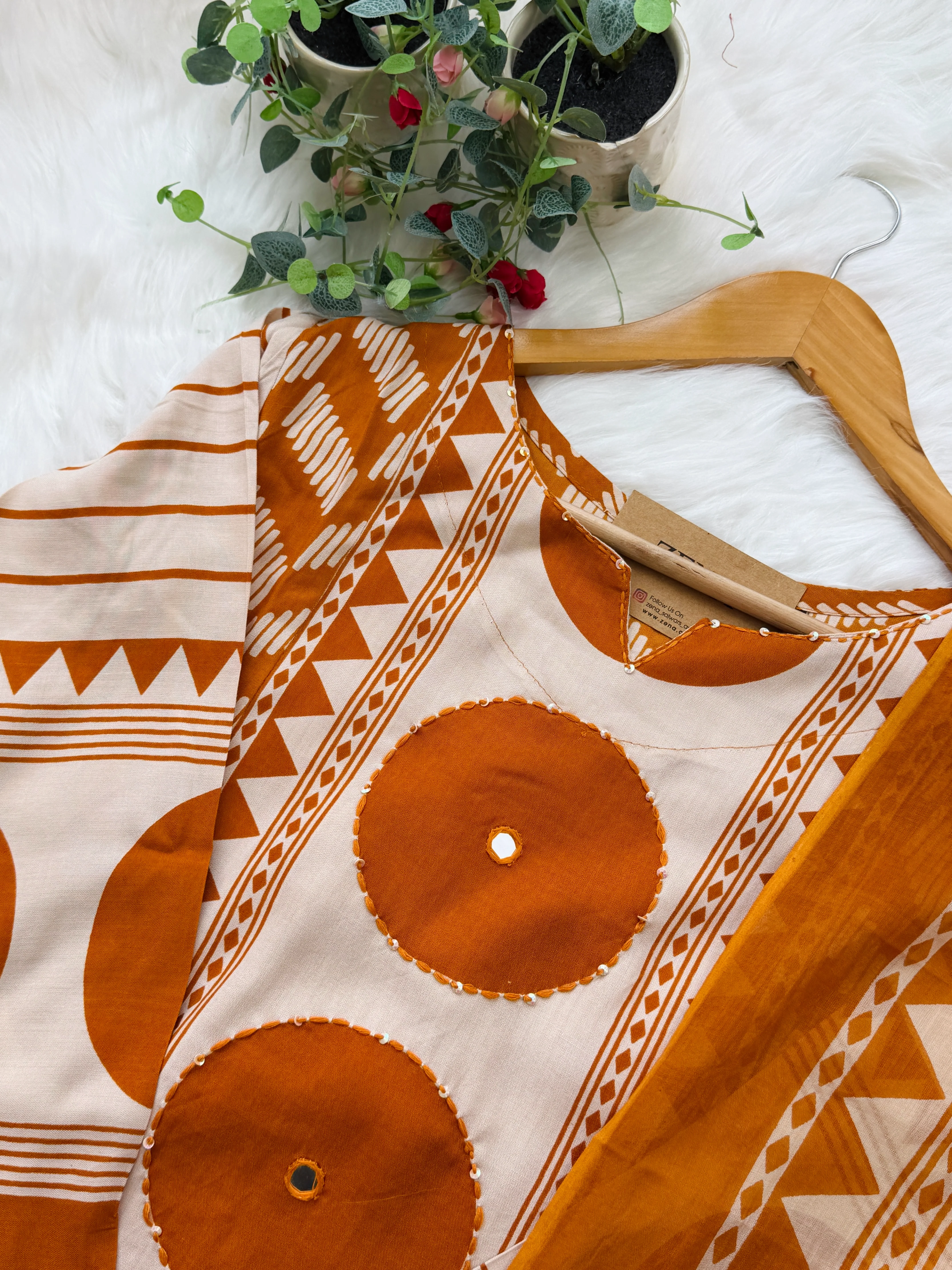 Pure Cotton Ready-to-Wear Kurti Set — Comfort Meets Everyday Elegance - Image 7