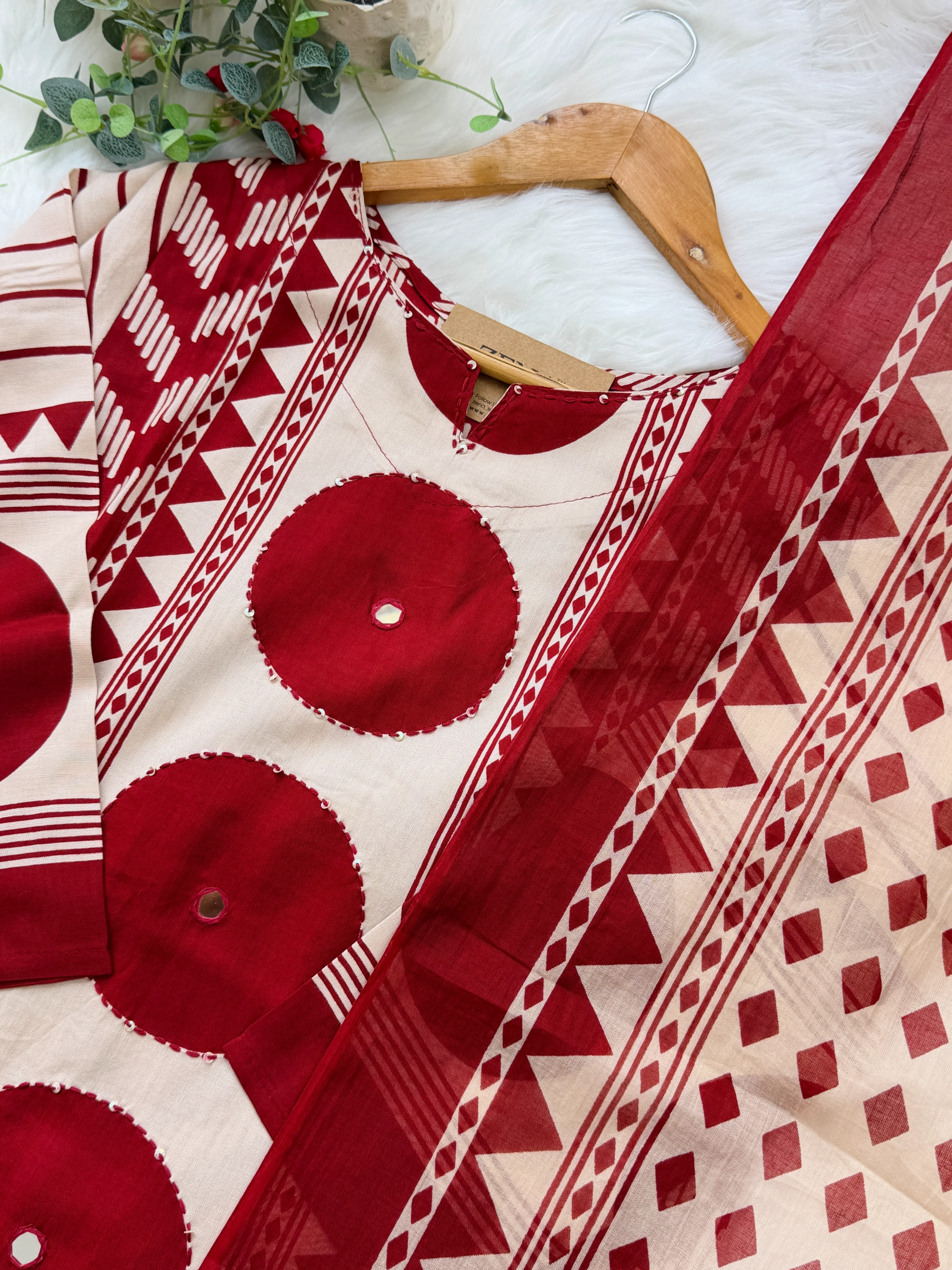 Pure Cotton Ready-to-Wear Kurti Set — Comfort Meets Everyday Elegance - Image 3