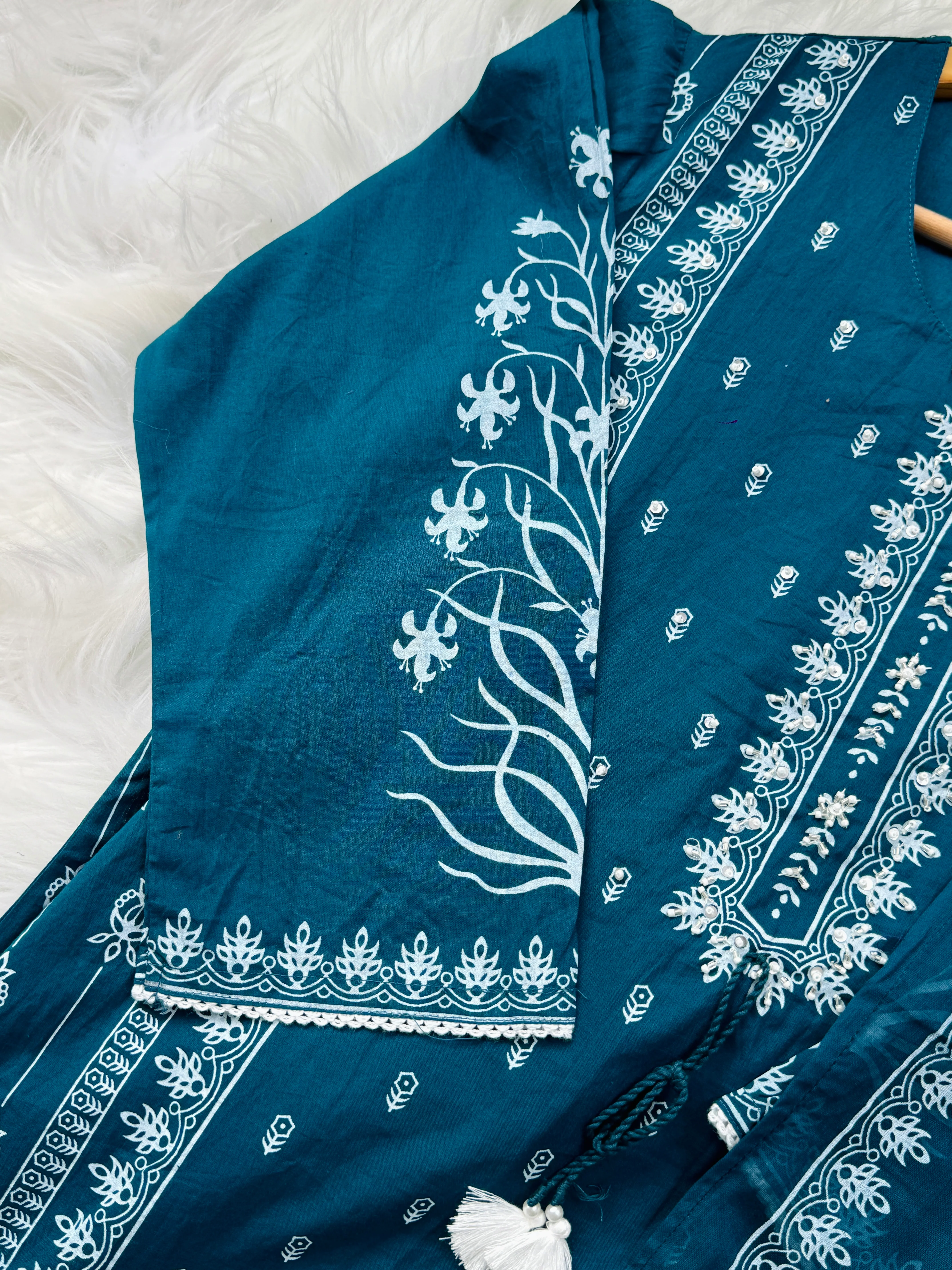 Pure Cotton Ready-to-Wear Kurti Set β Everyday Elegance - Image 4