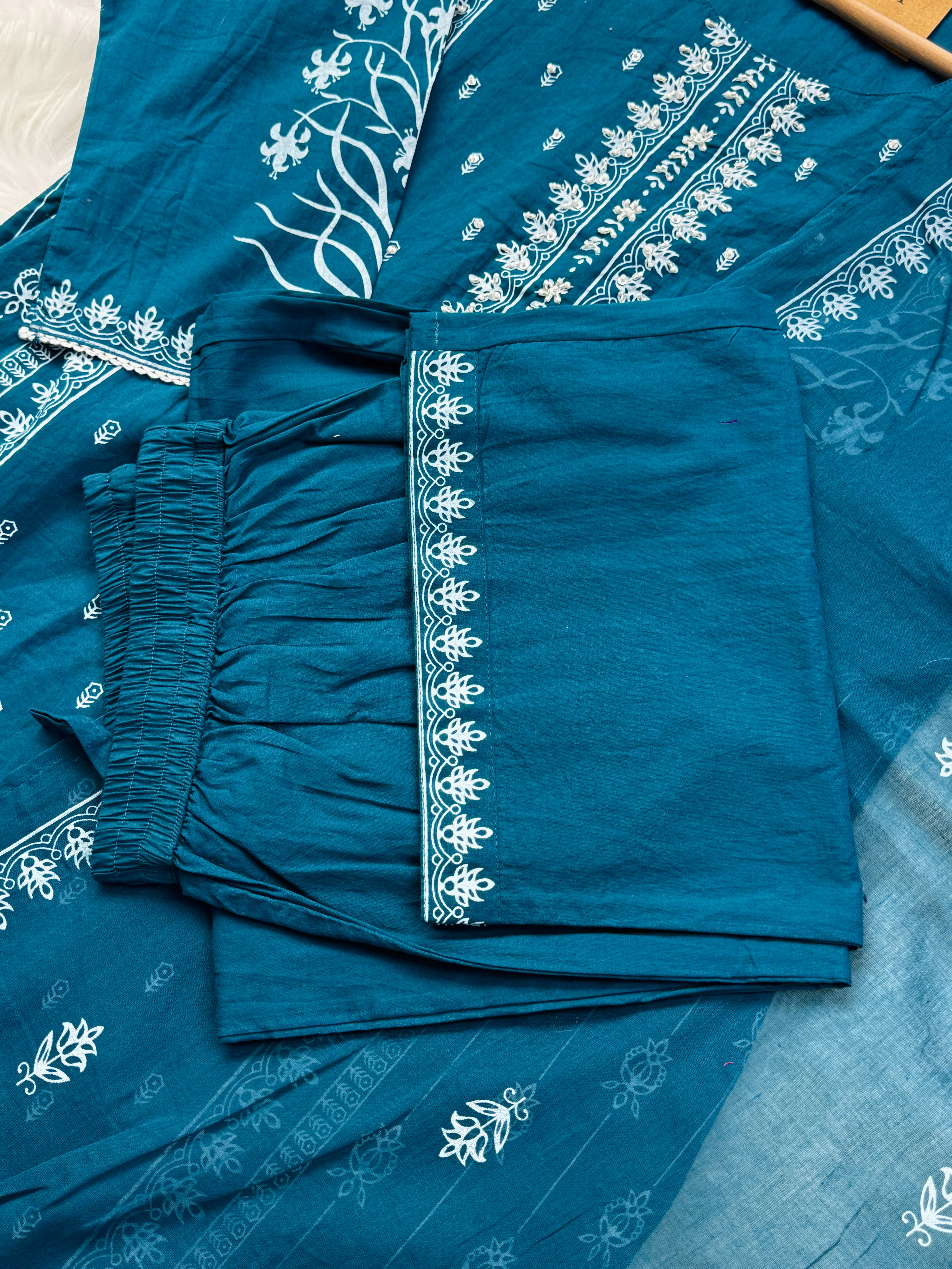 Pure Cotton Ready-to-Wear Kurti Set β Everyday Elegance - Image 5
