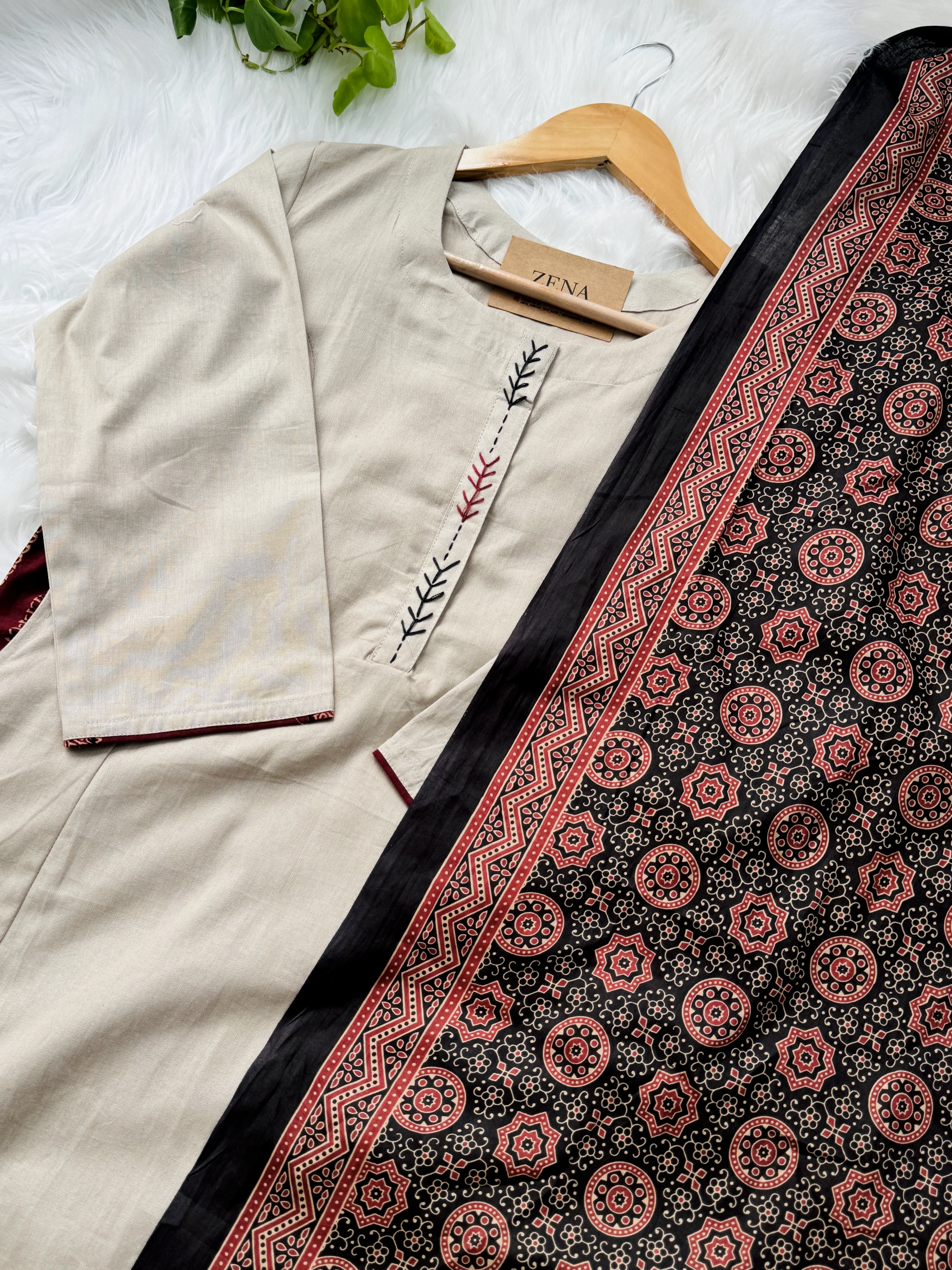 Pure Cotton Ready-to-Wear Suit - Image 4
