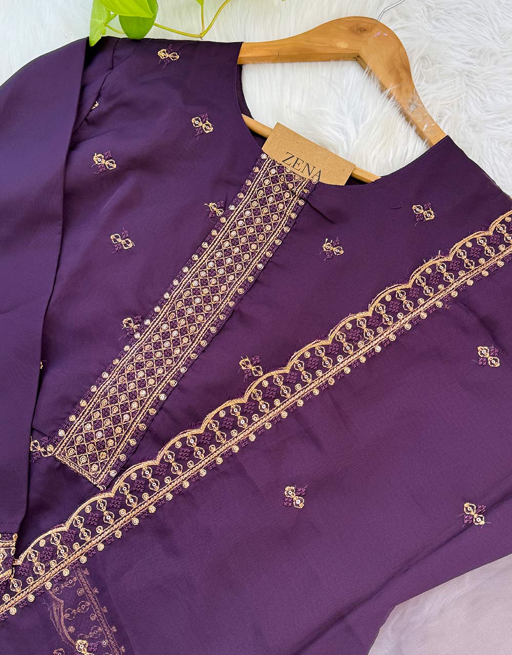 Ready to Wear Organza Kurti Set β Sheer Elegance & Grace β¨ - Image 4