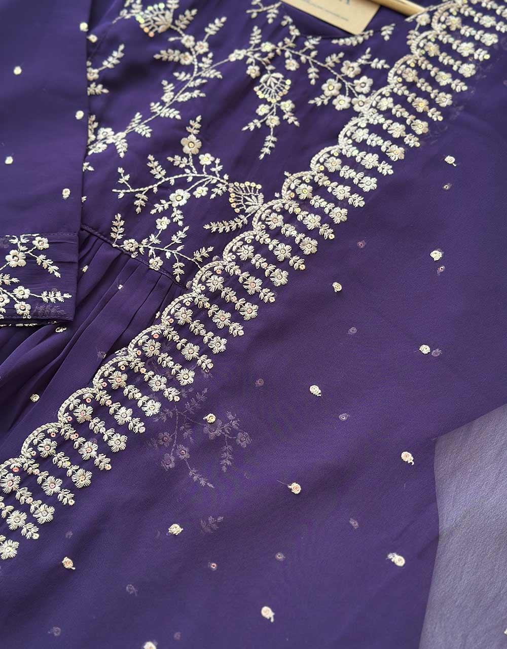Ready-to-Wear Georgette Anarkali Kurti Set 🌟 - Image 5