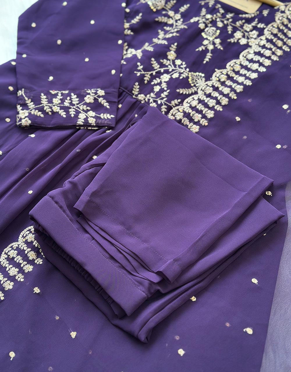 Ready-to-Wear Georgette Anarkali Kurti Set 🌟 - Image 6
