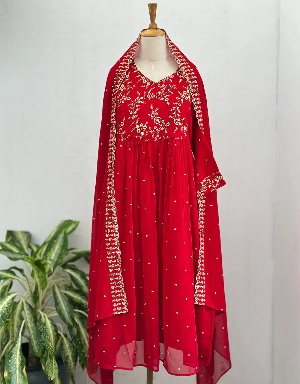 Ready-to-Wear Georgette Anarkali Kurti Set 🌟 - Image 7
