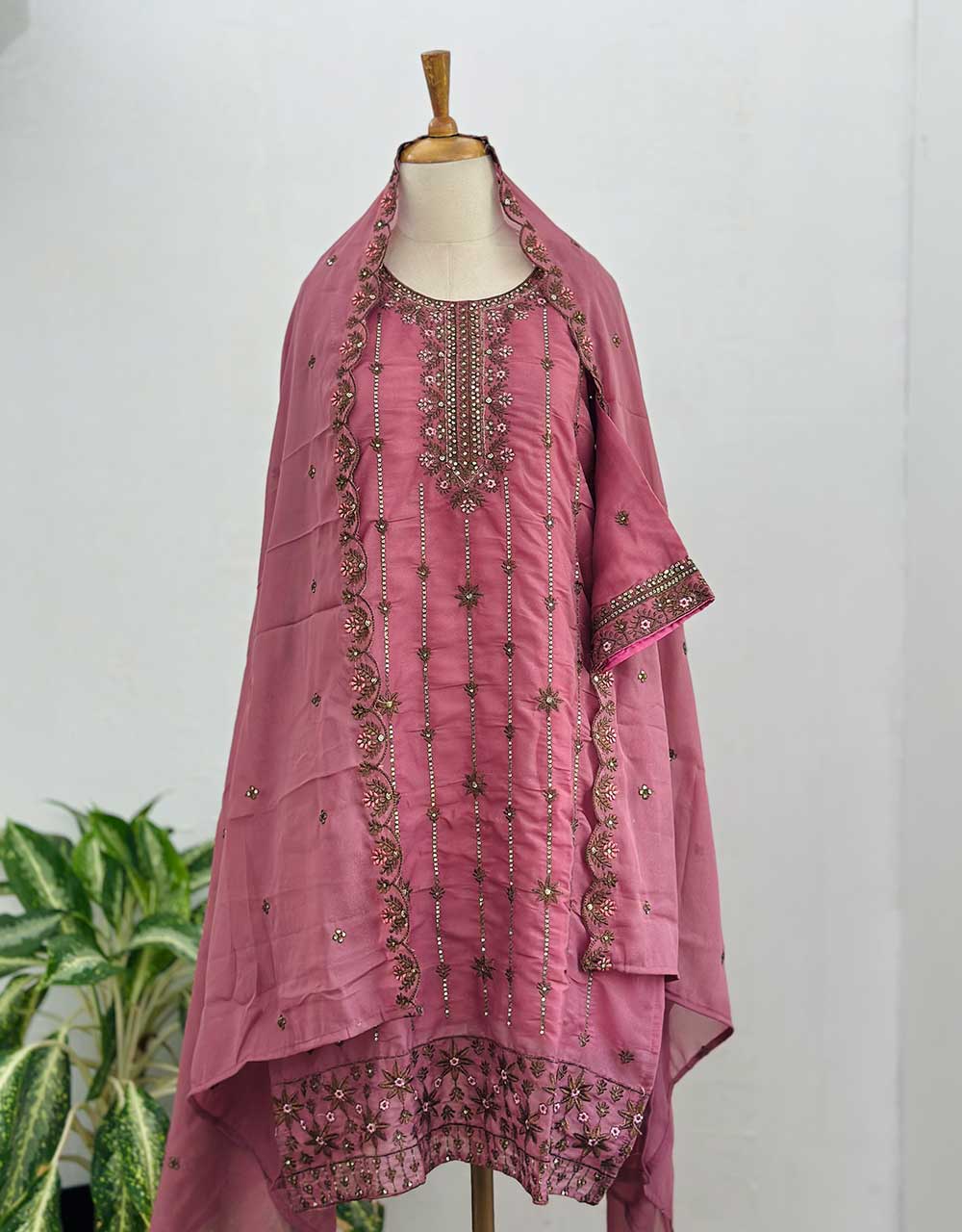 Ready to Wear Georgette Kurti Set ✨ - Image 7