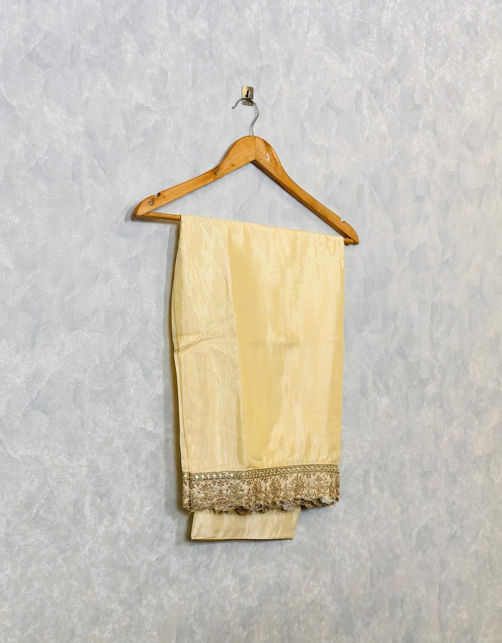 Elegant Ready-to-Wear Tissue Silk Suit with Palazzo Pants 🌟 - Image 5