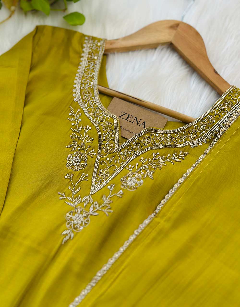 Ready-to-Wear Handwork Kurti Set โ Elegant Craftsmanship & Effortless Style โจ - Image 3