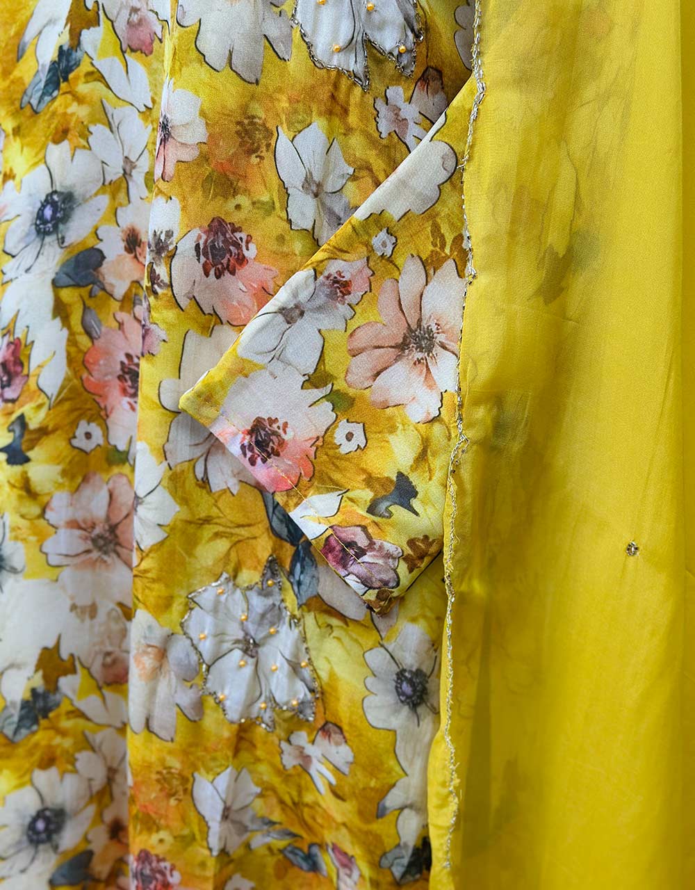 Ready-to-Wear Organza Kurti Set with Chinon Dupatta 🌟 - Image 3