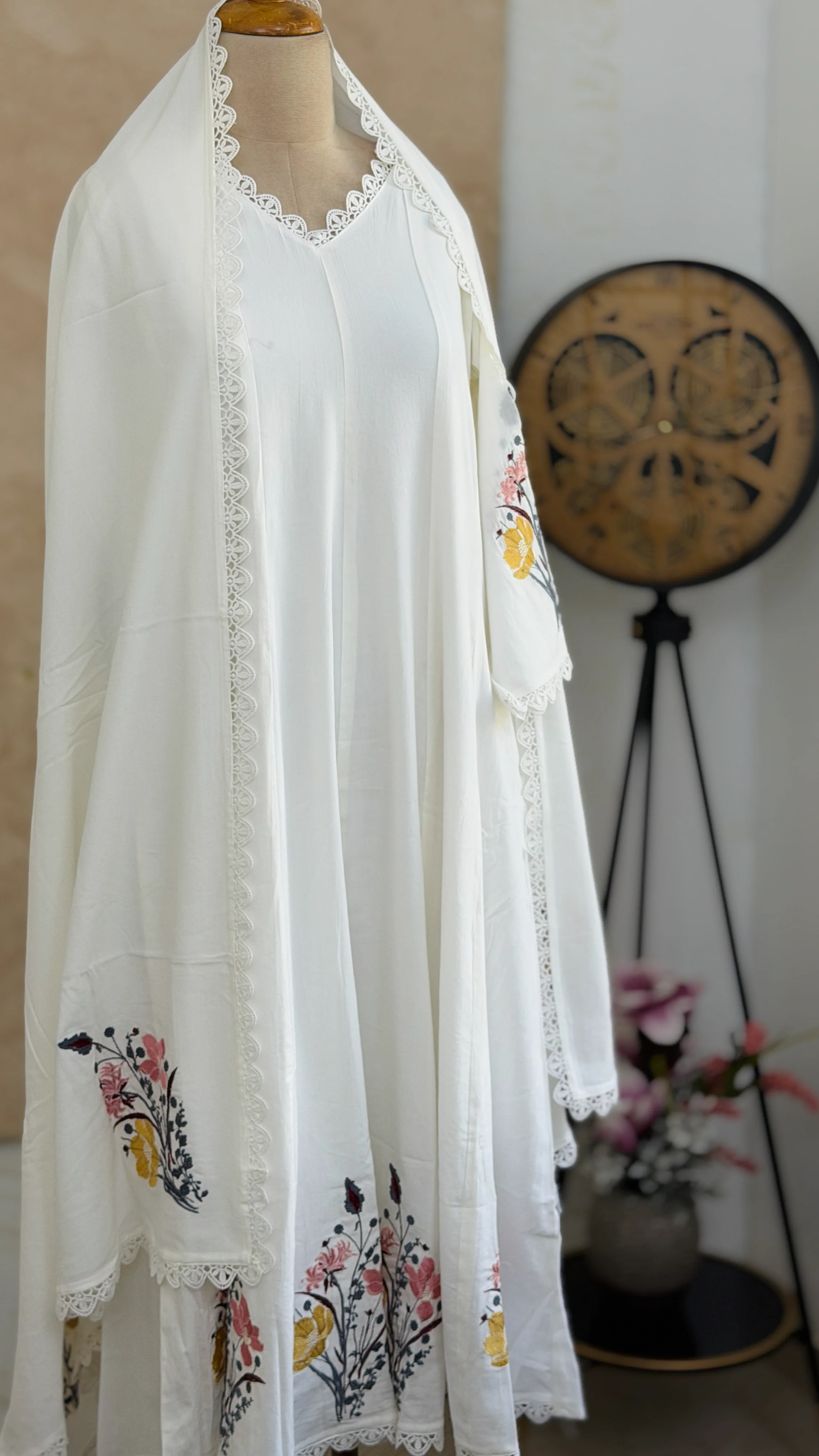Ready-to-Wear Premium Crushed Rayon Anarkali Suit 💃 - Image 2
