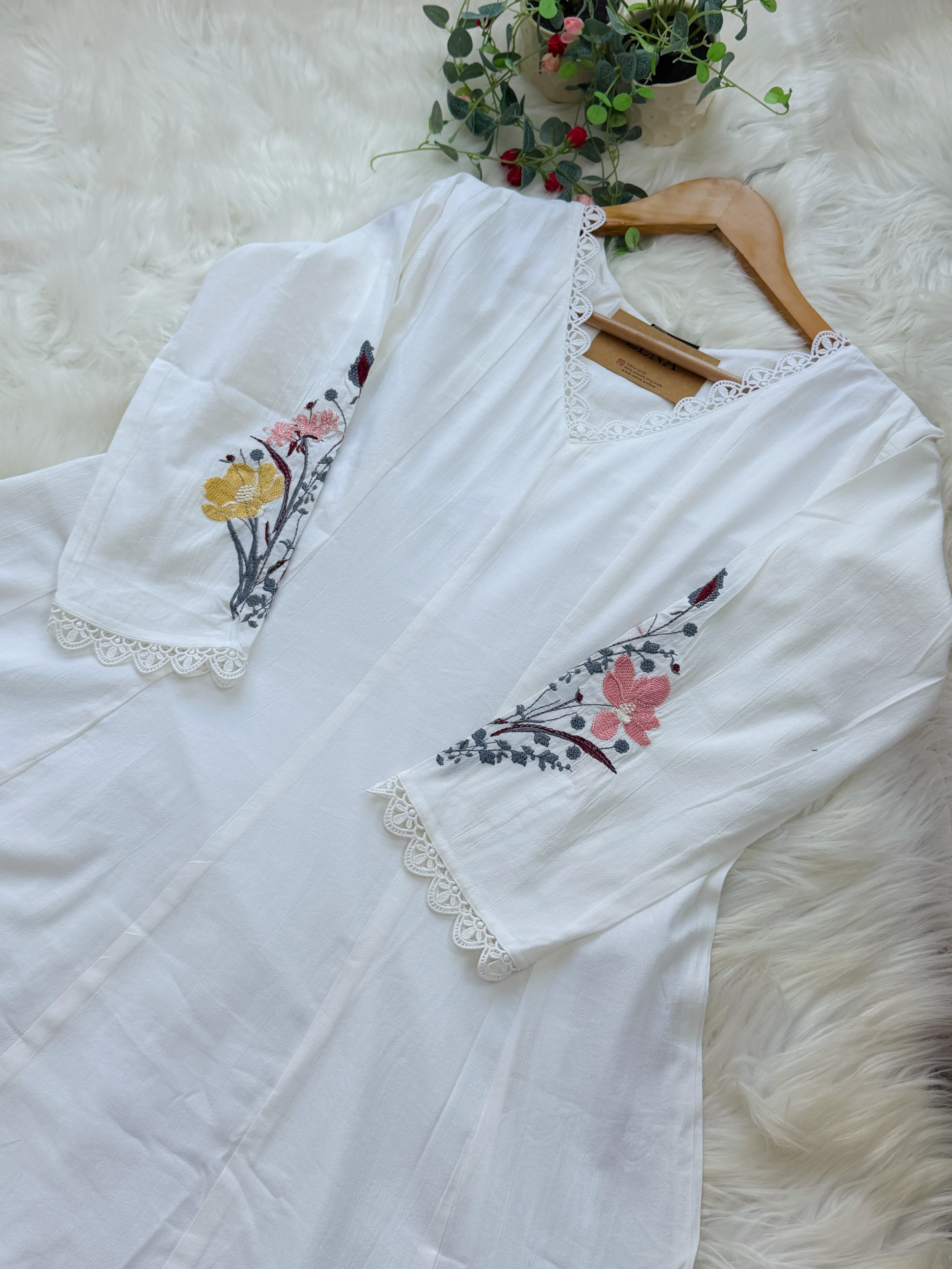 Ready-to-Wear Premium Crushed Rayon Anarkali Suit 💃 - Image 4