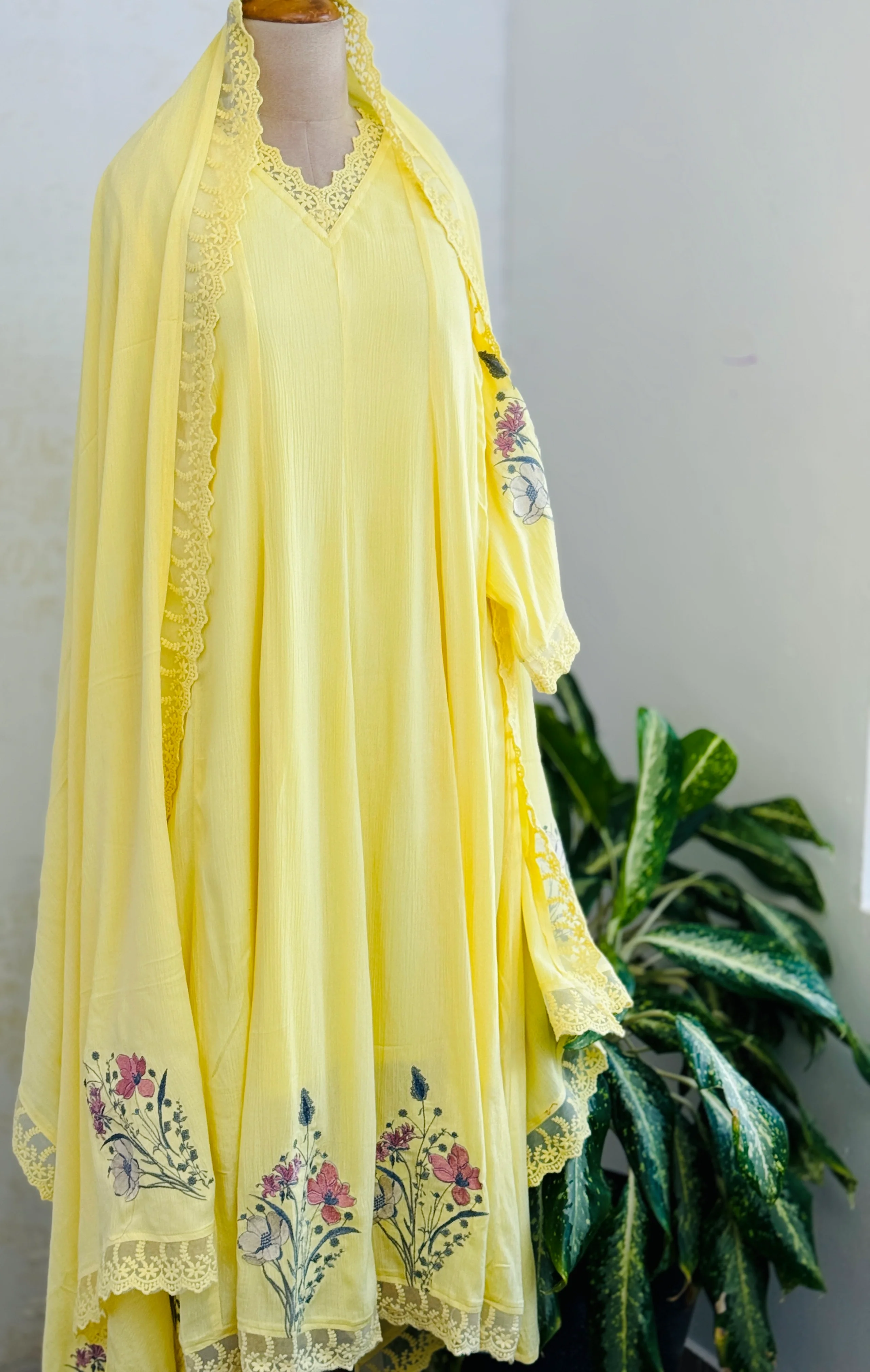 Ready-to-Wear Premium Crushed Rayon Anarkali Suit 💃 - Image 2