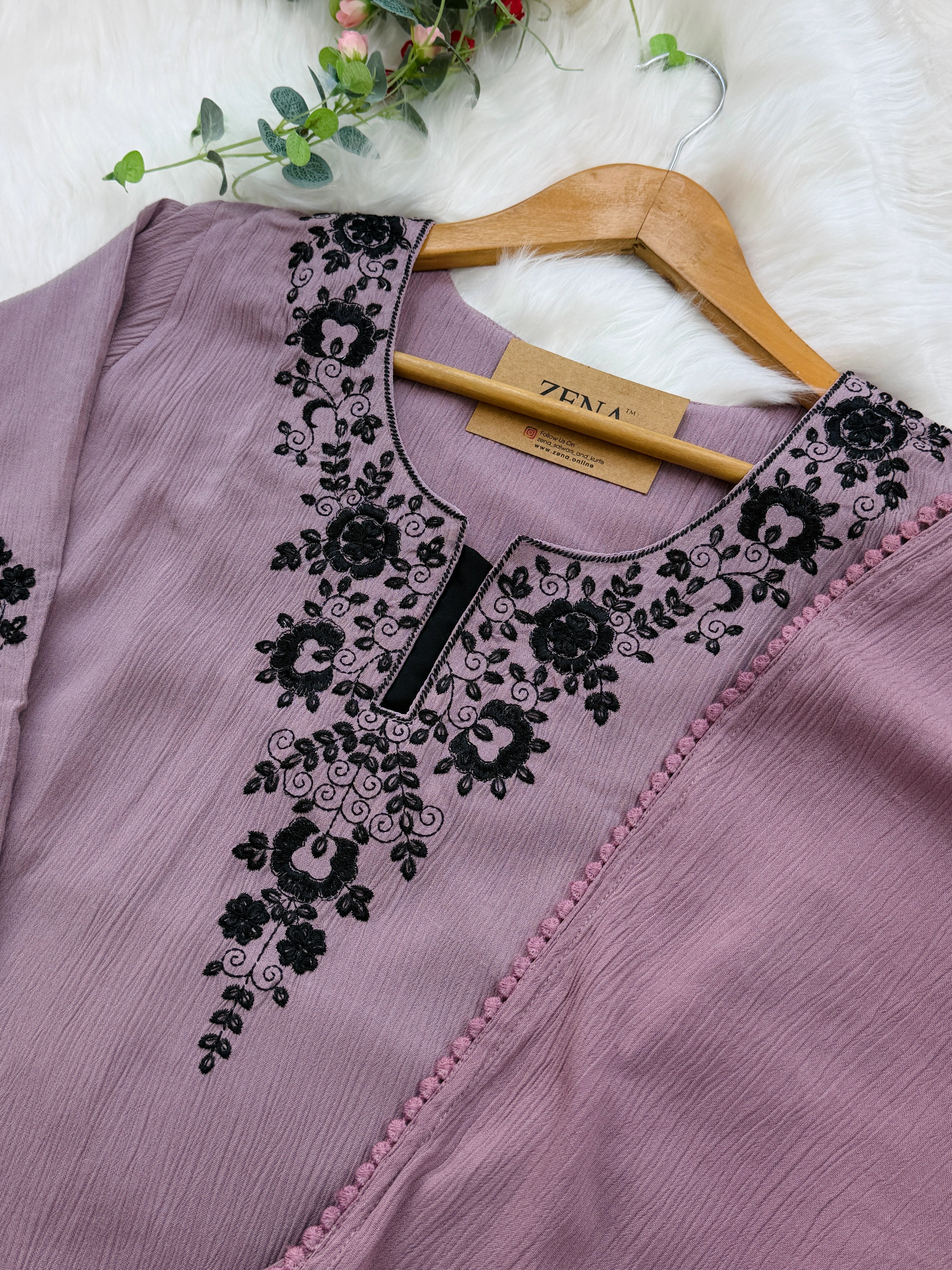 Ready-to-Wear Premium Crushed Rayon Anarkali Suit 💃 - Image 9