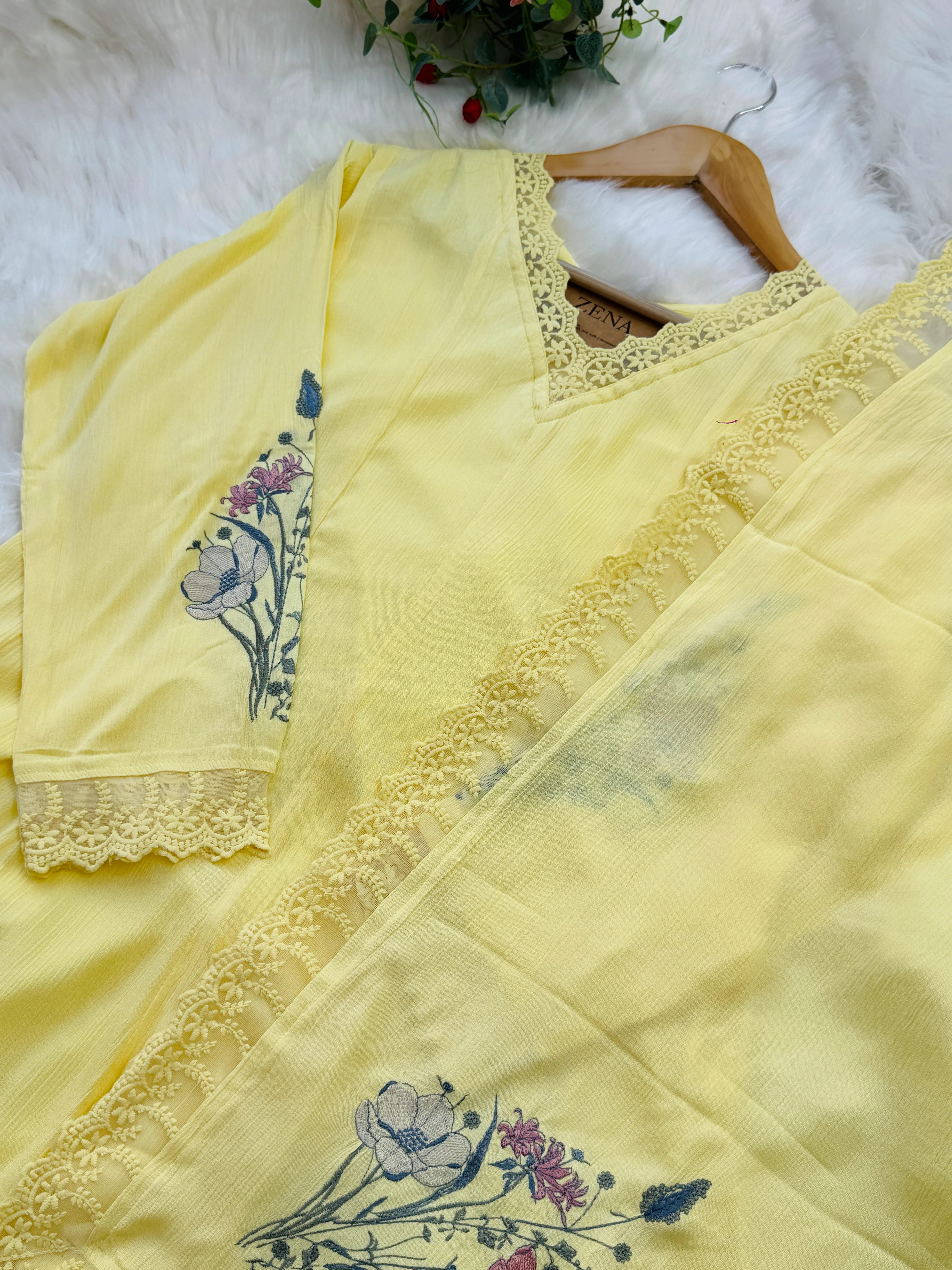Ready-to-Wear Premium Crushed Rayon Anarkali Suit 💃 - Image 5
