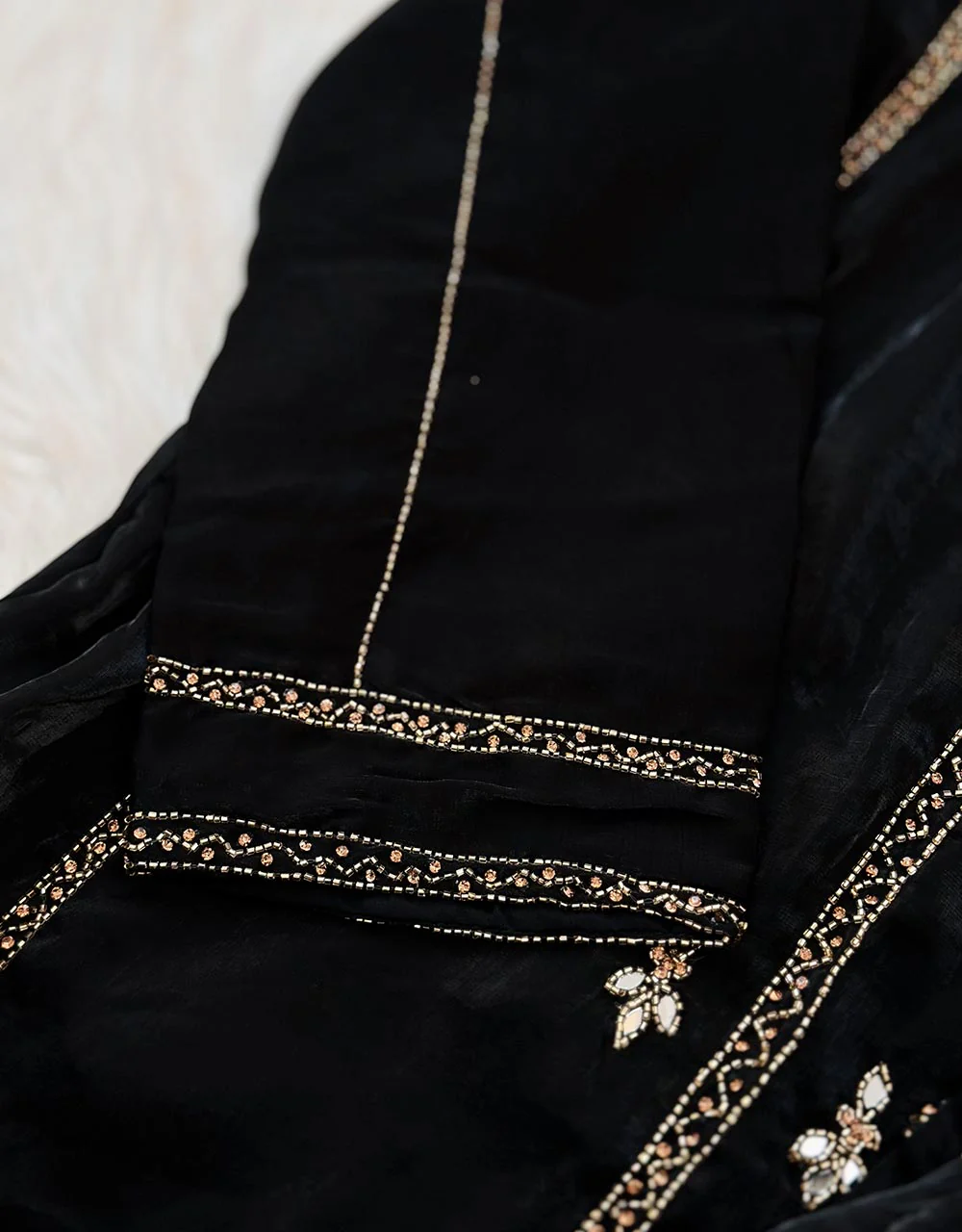 Ready to Wear Hand Work Kurti Set with Real Mirror Work โจ - Image 5