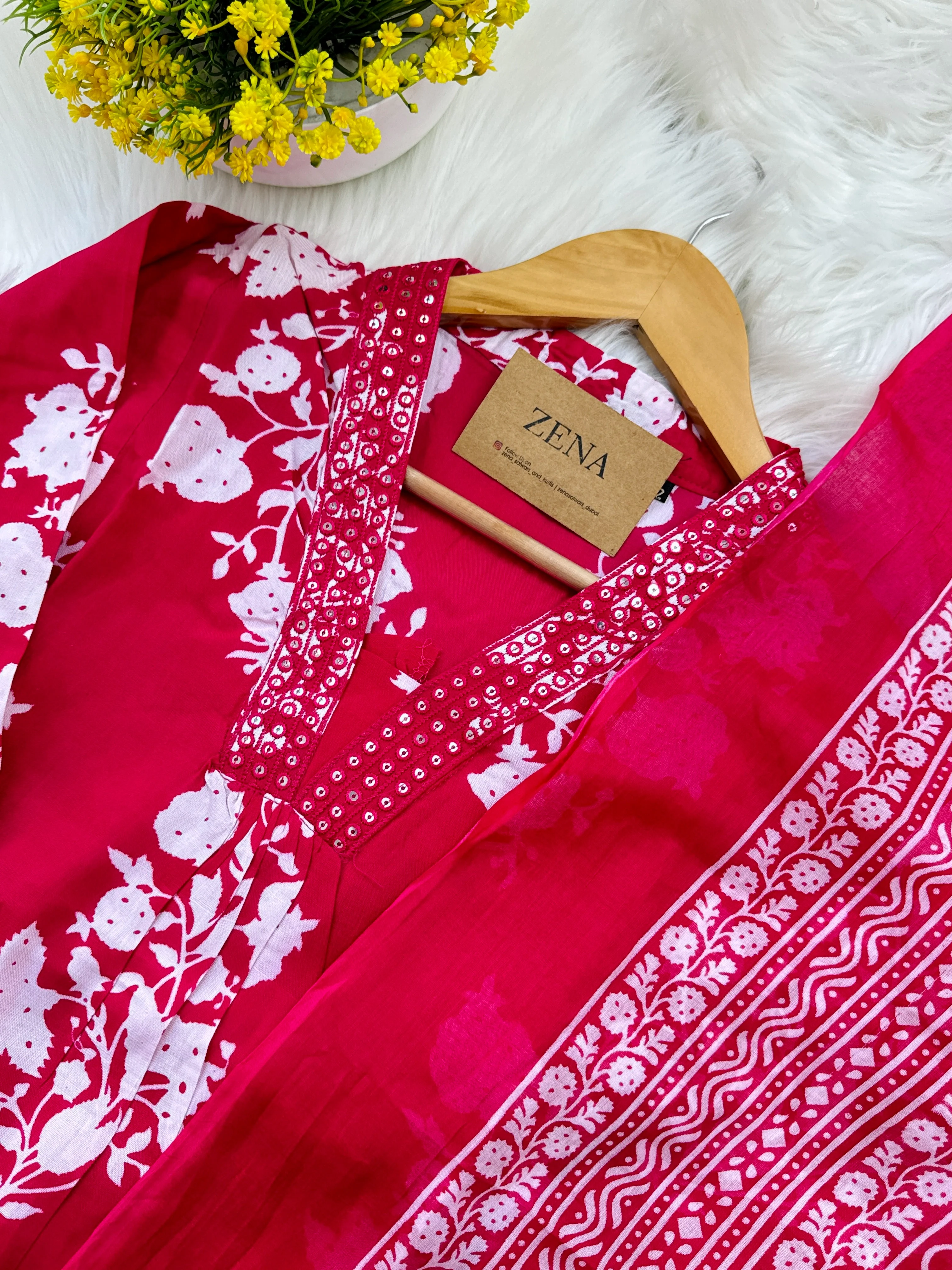 Ready to Wear Pure Cotton Kurti Set 🌿 - Image 4