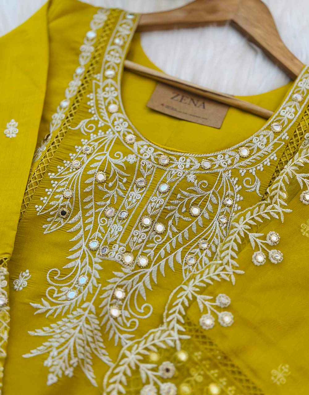 READY TO WEAR MUSLIN SILK KURTI SET ๐ฟ - Image 4