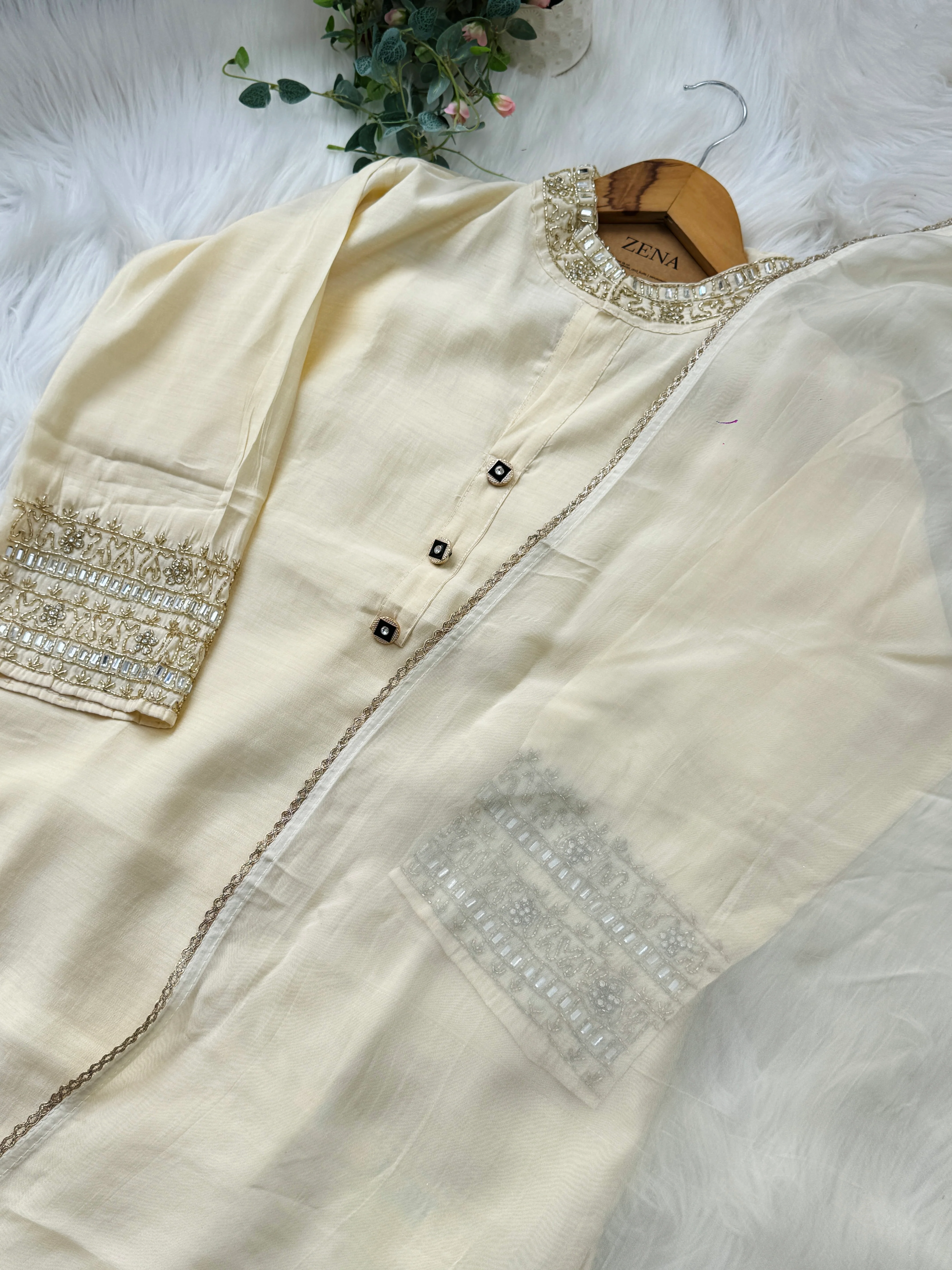 Tissue Silk Party Wear Suit